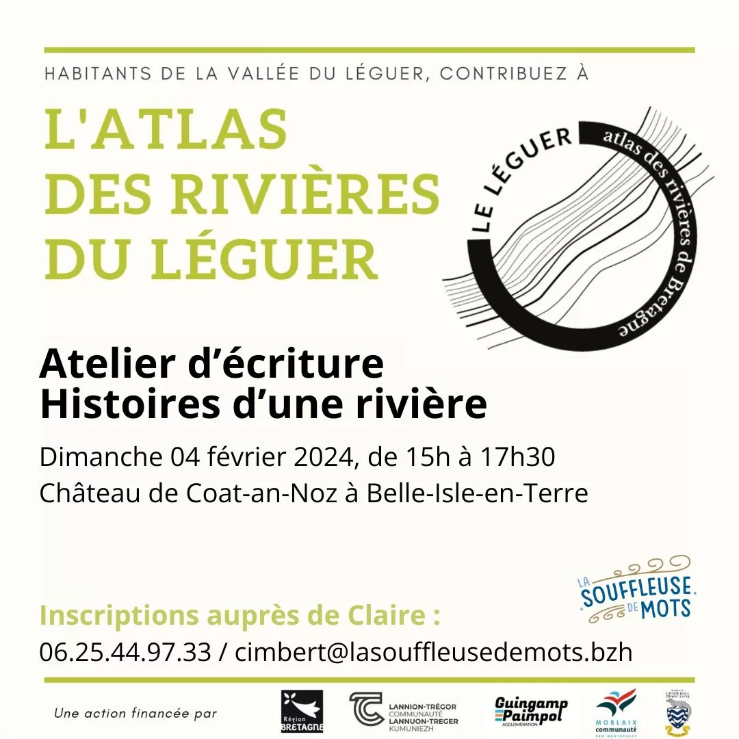 Atelier d’écriture partagée au château de Coat an Noz !