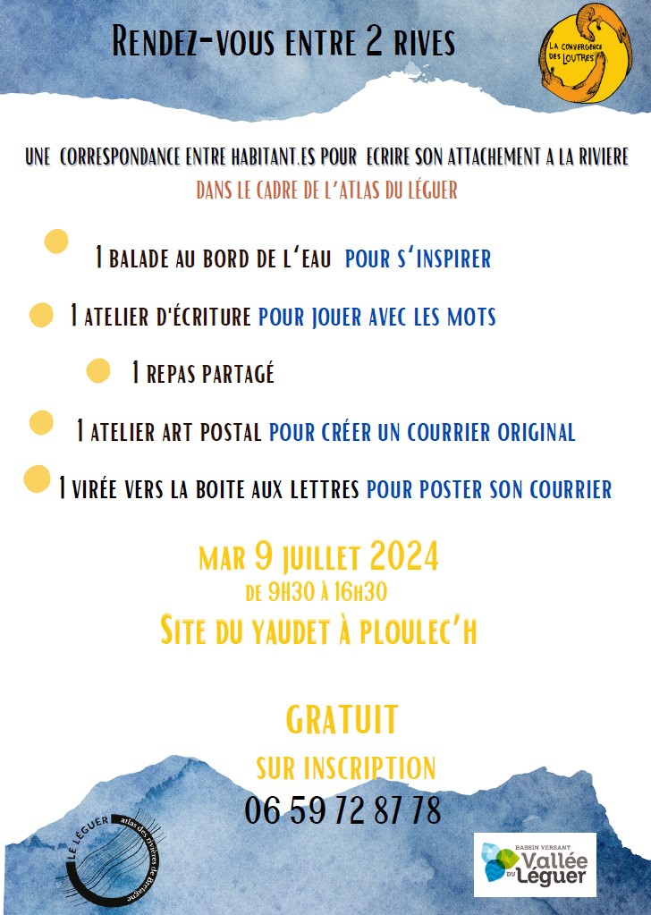 La tournée d’été de la carloutre / RDV du mois de Juillet