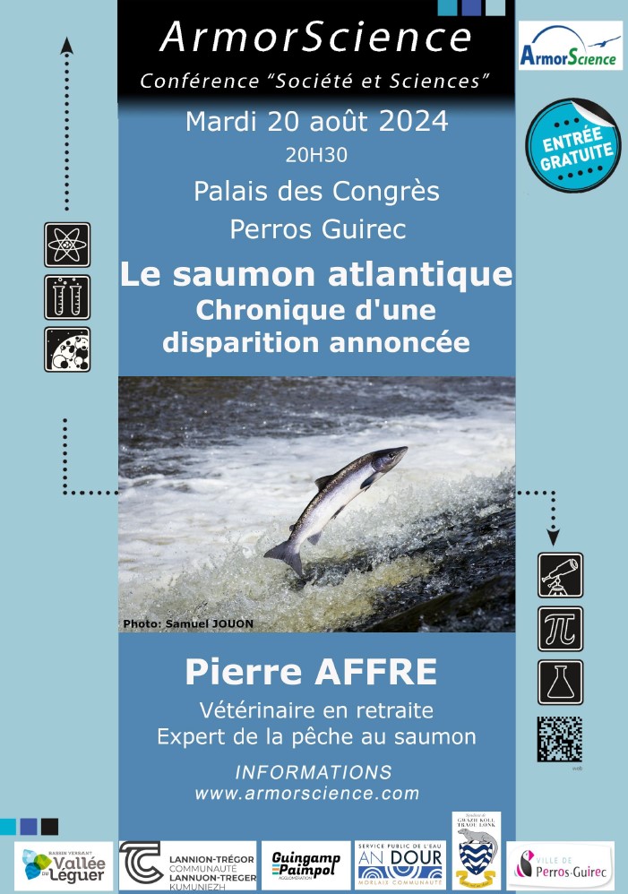 Conférence « Saumon atlantique : chronique d’une disparition annoncée ? »